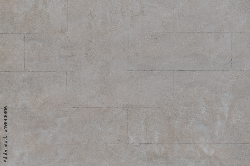 Fototapeta premium Smooth Beige Stone Wall