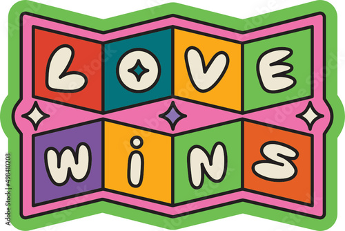 LGBT Pride Lettering 