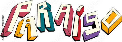 Paradise Lettering