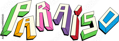 Paradise Lettering
