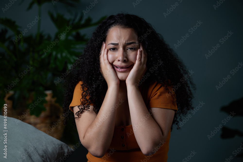 This was not supposed to end up like this. Shot of a young woman feeling unhappy at home. This was not supposed to end up like this. Shot of a young woman feeling unhappy at home.