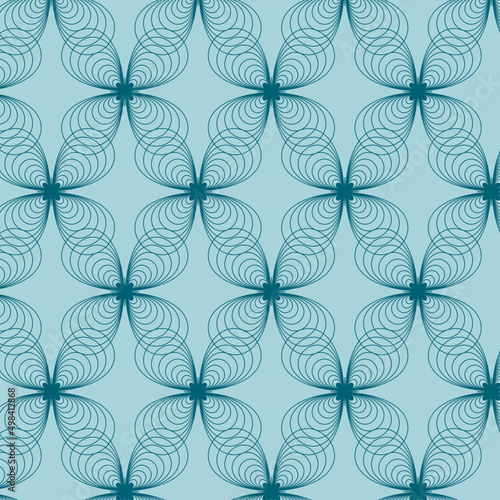 textura con líneas curvas azul
