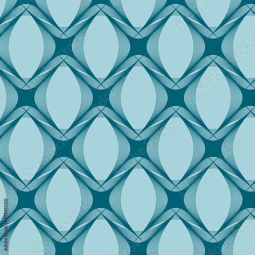textura con líneas curvas azul