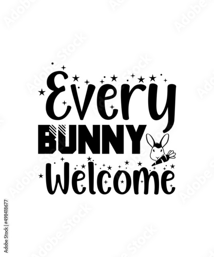 Hoppy Easter Svg  Cute Easter Bunny  Happy Easter Svg  Kids Easter Svg  Funny Easter