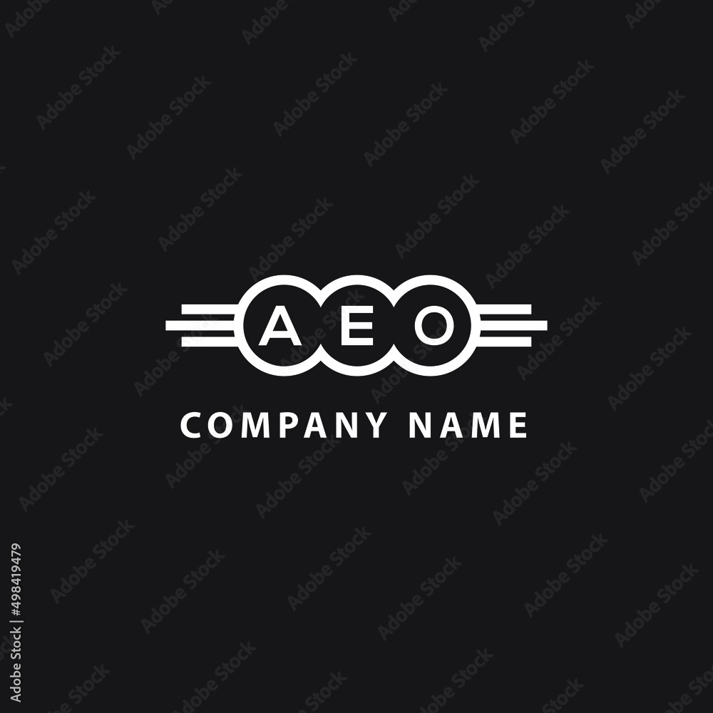 AEO letter logo design on black background. AEO creative initials letter logo concept. AEO letter design. AEO letter logo design on black background. AEO creative initials letter logo concept. AEO letter design.