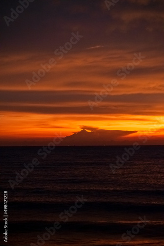 sunset over the sea © ellinnur