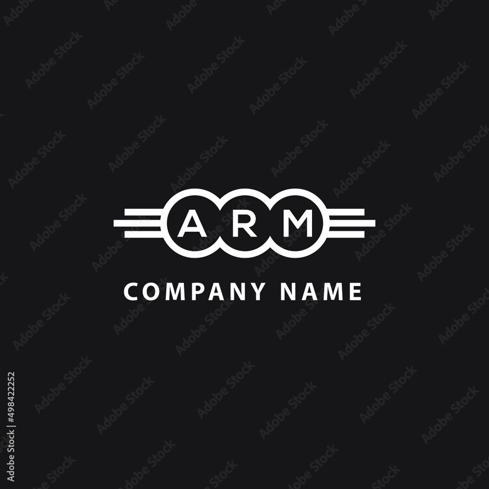 ARM letter logo design on black background. ARM creative initials letter logo concept. ARM letter design.
ARM letter logo design on black background. ARM creative initials letter logo concept. ARM letter design.