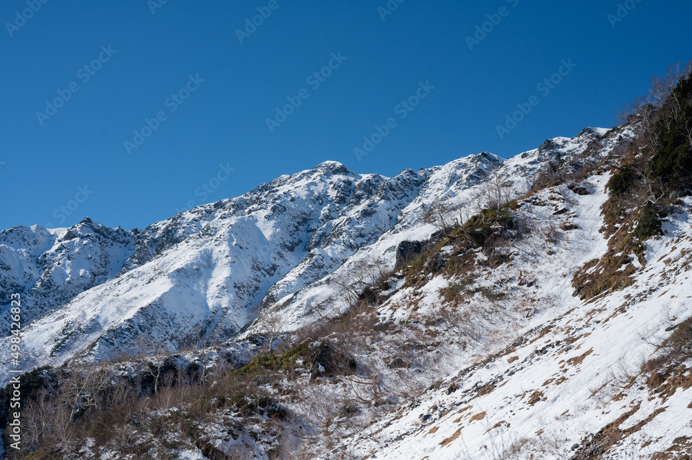 Winter peaks Japan