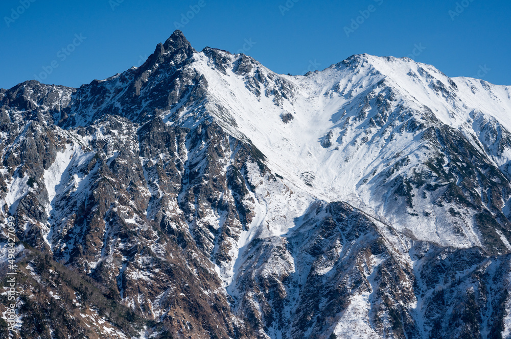 Winter peaks Japan