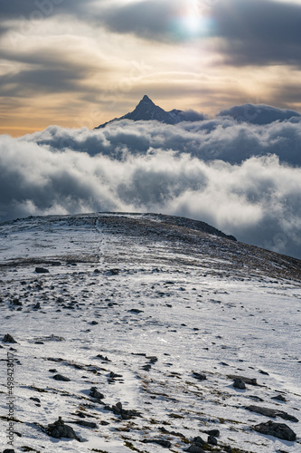 Winter peaks yarigatake photo