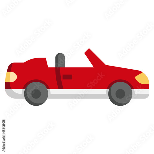 CABRIOLET flat icon