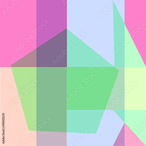 colorful mosaic pallet diagonal vector