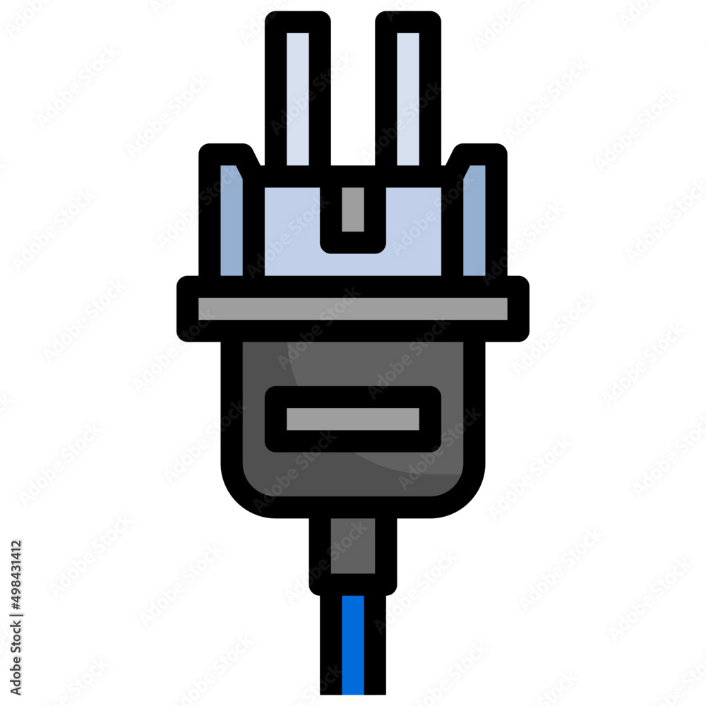 PLUG15 filled outline icon PLUG15 filled outline icon
