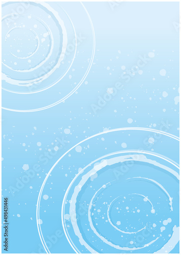 水面　波紋　背景