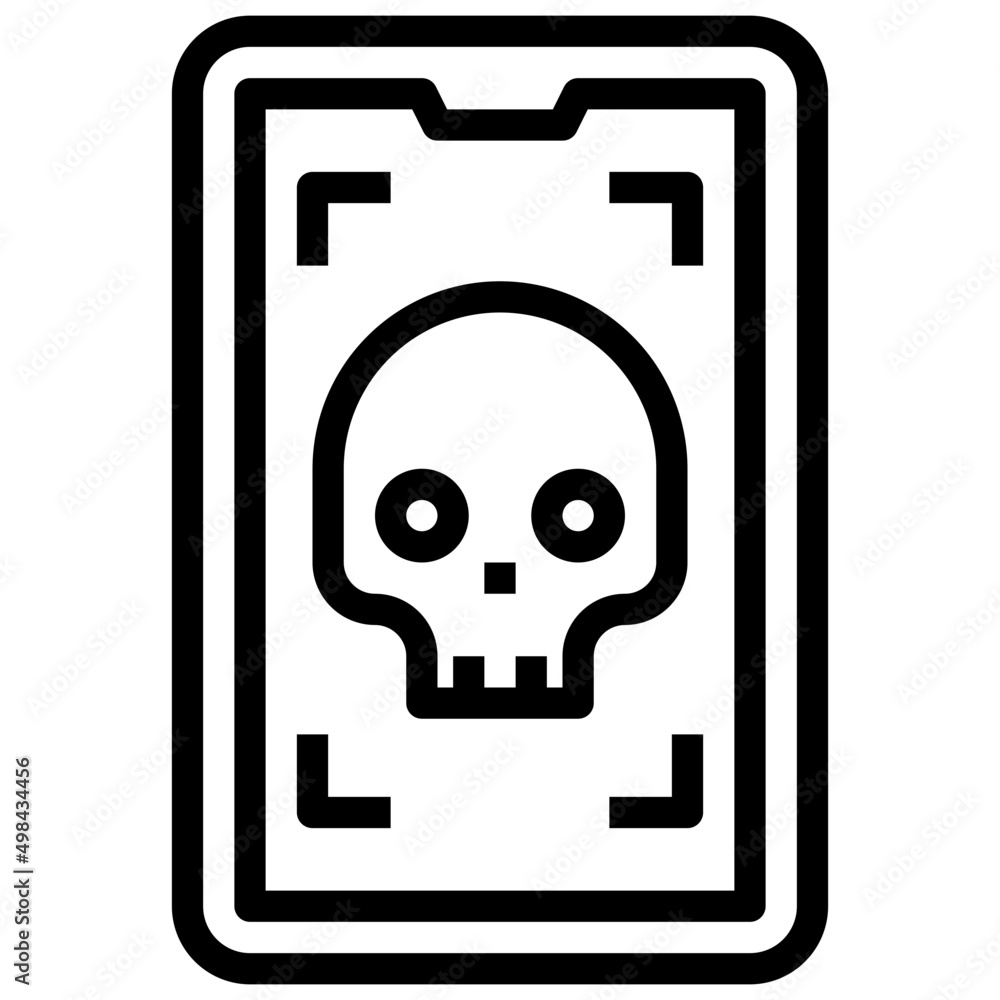 VIRUS line icon VIRUS line icon