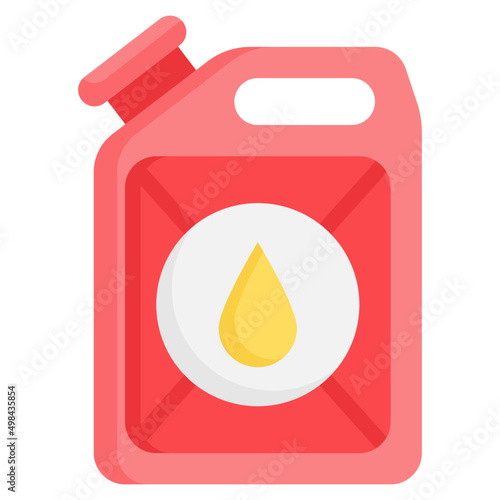 FUEL flat icon