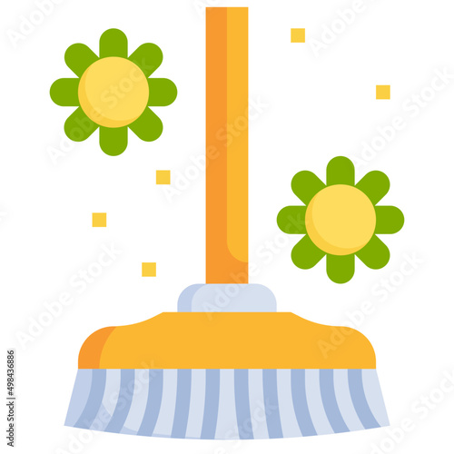 SPRING CLEANING flat icon