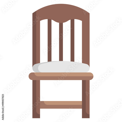 CHAIR flat icon