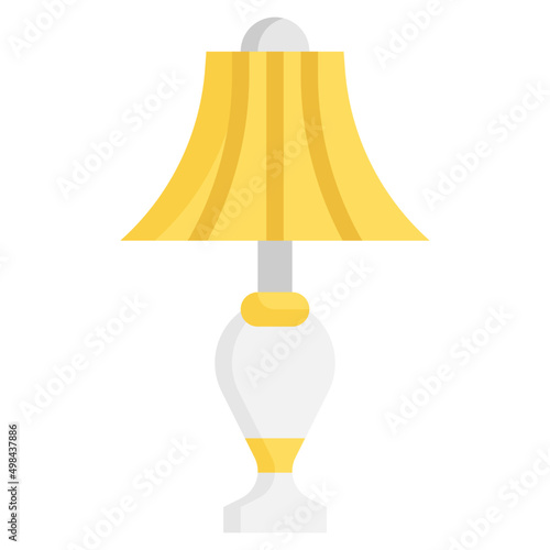 FLOOR LAMP flat icon