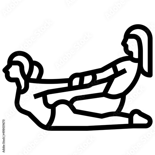 TRADITIONAL THAI line icon