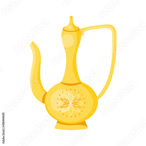 golden kettle lamp