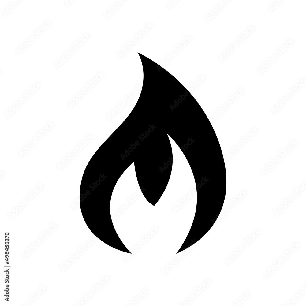 Fire flame vector icon symbol design Fire flame vector icon symbol design