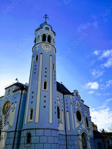Photography blue church, 青の教会