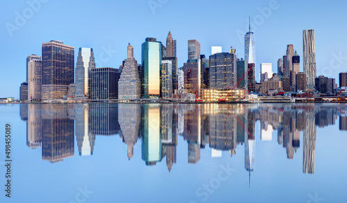 New York City skyline, USA