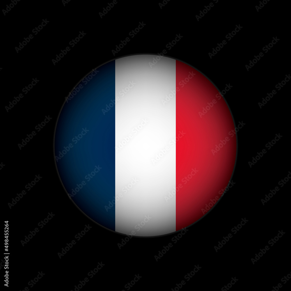 Country France. France flag. Vector illustration. Country France. France flag. Vector illustration.