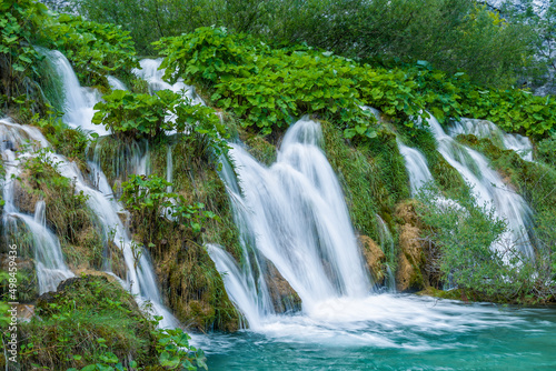Fototapeta Naklejka Na Ścianę i Meble -  Croatie Plitvice Plitvicka Lakes