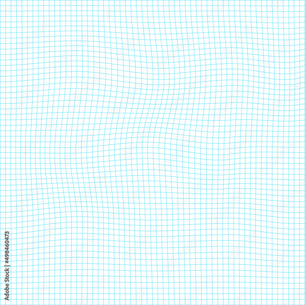checkered grid warped waves vector illustration background checkered grid warped waves vector illustration background