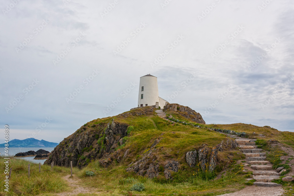 Llanddwyn Island lighthouse, North Wales