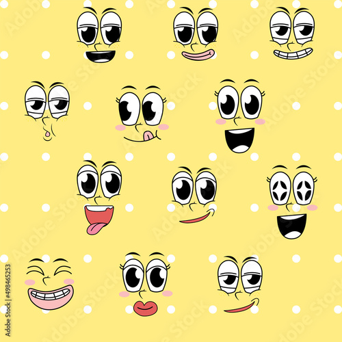 A various sweets on white background