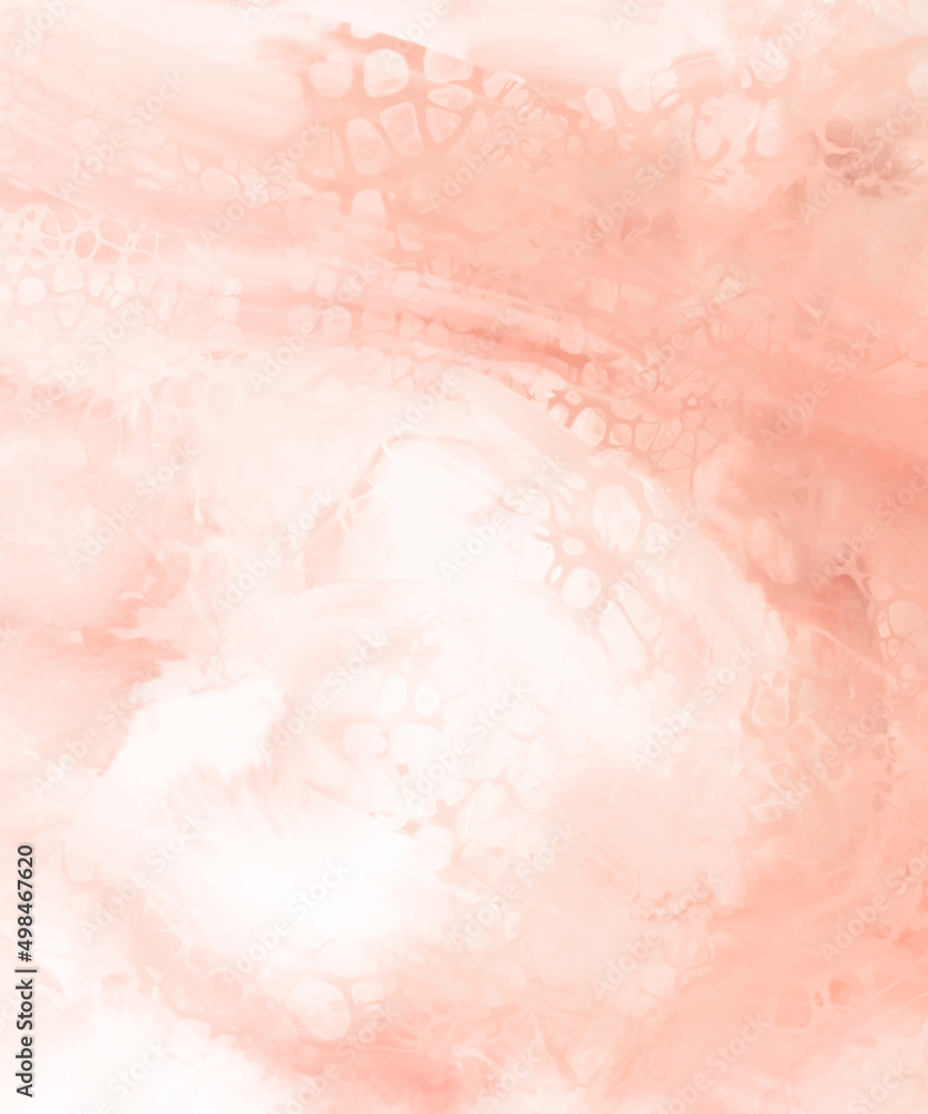 Abstract Pink Coral paint Background. Vector illustration design