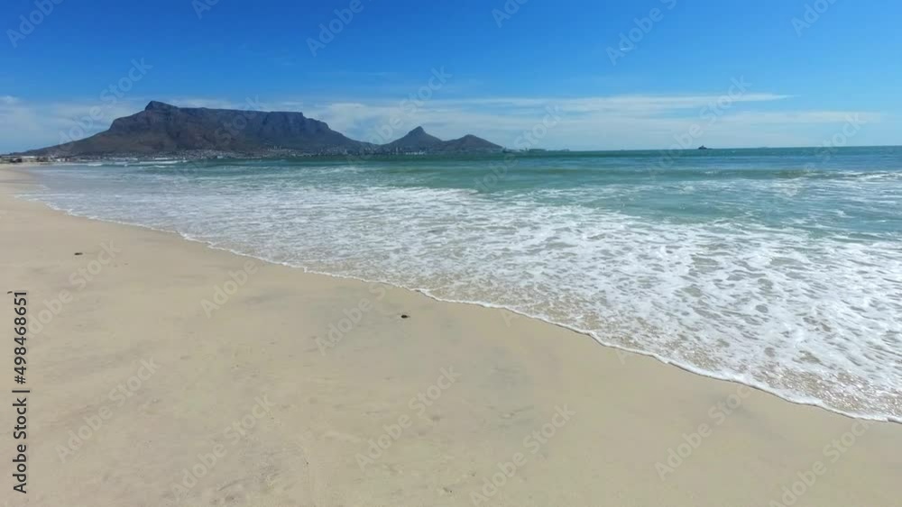 Time lapse of Table Moutain with the ocean in the forground taken with a Gopro Hero 7 Black from Woodbridge Island Beach. Time lapse of Table Moutain with the ocean in the forground taken with a Gopro Hero 7 Black from Woodbridge Island Beach.