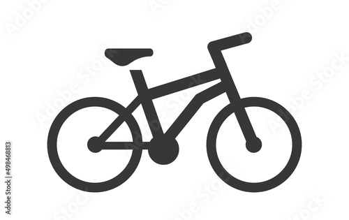 Fotografie, Obraz icon Mountain bike template vector illustration