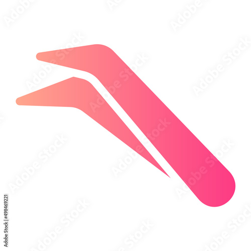 tweezer gradient icon