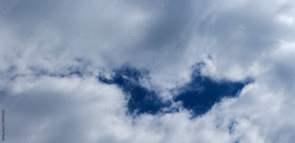 Obraz premium blue sky with clouds