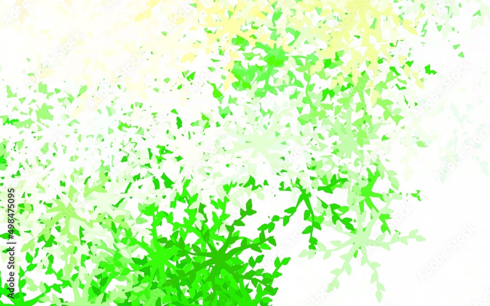 Light Green, Red vector pattern with random forms. Light Green, Red vector pattern with random forms.