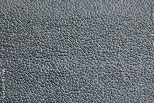 Dark gray leather texture closeup, useful as background