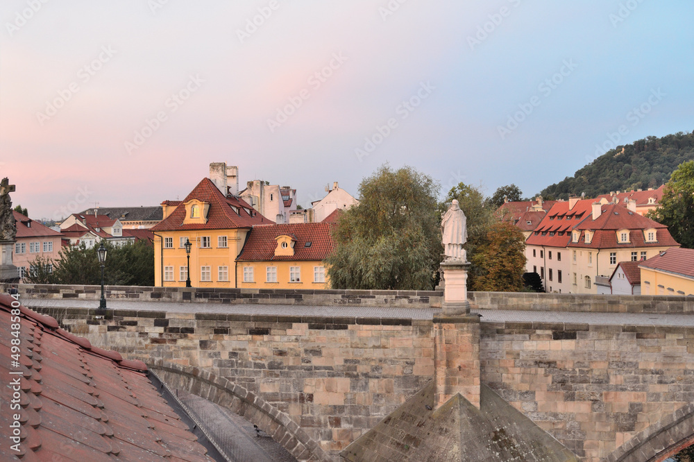 Beautiful view of  Prague