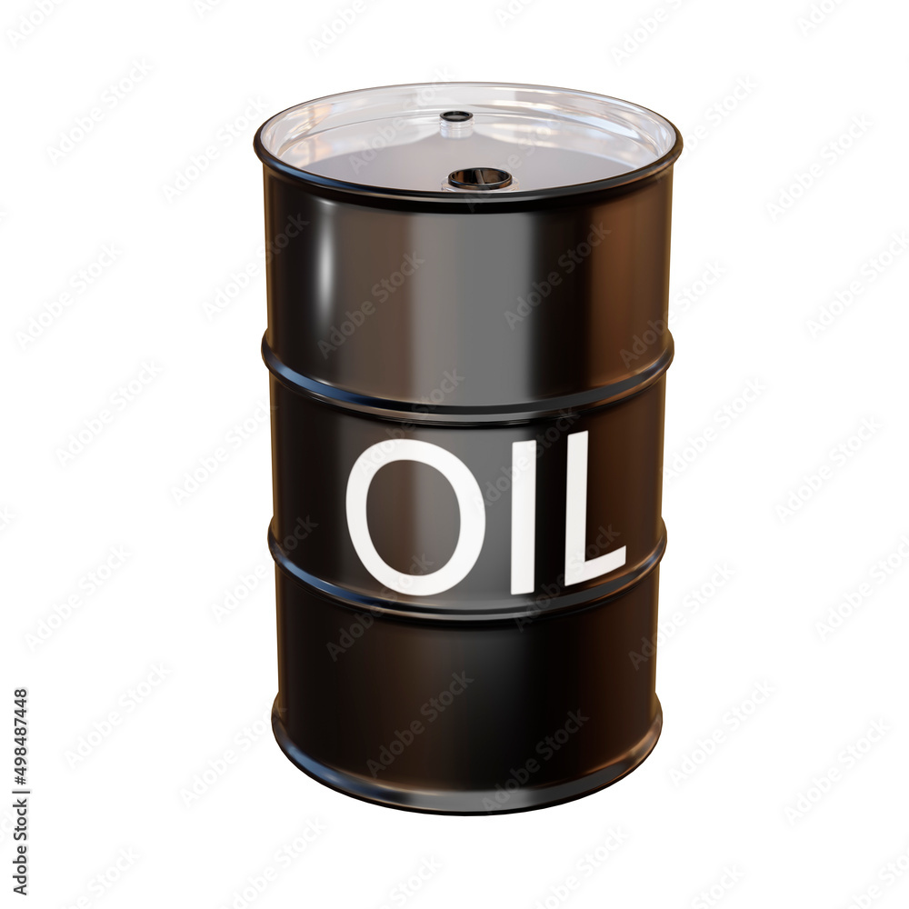 isolated 3d render of oil barrels for energy concepts. isolated 3d render of oil barrels for energy concepts.