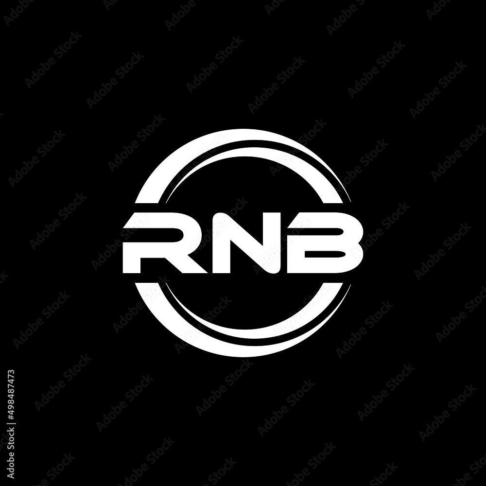 RNB letter logo design with black background in illustrator, vector logo modern alphabet font overlap style. calligraphy designs for logo, Poster, Invitation, etc. RNB letter logo design with black background in illustrator, vector logo modern alphabet font overlap style. calligraphy designs for logo, Poster, Invitation, etc.