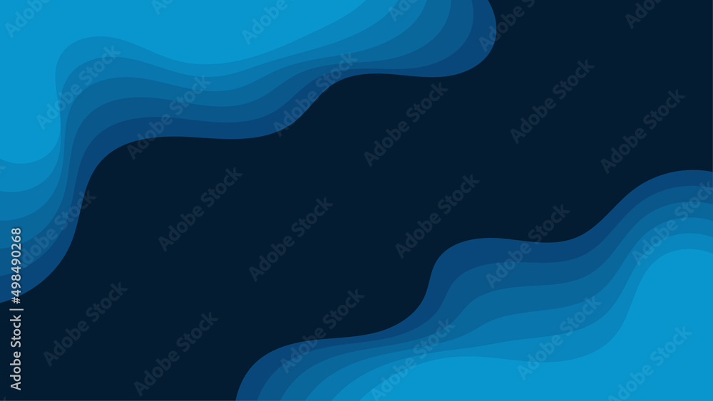 Blue background with copy space. vector.