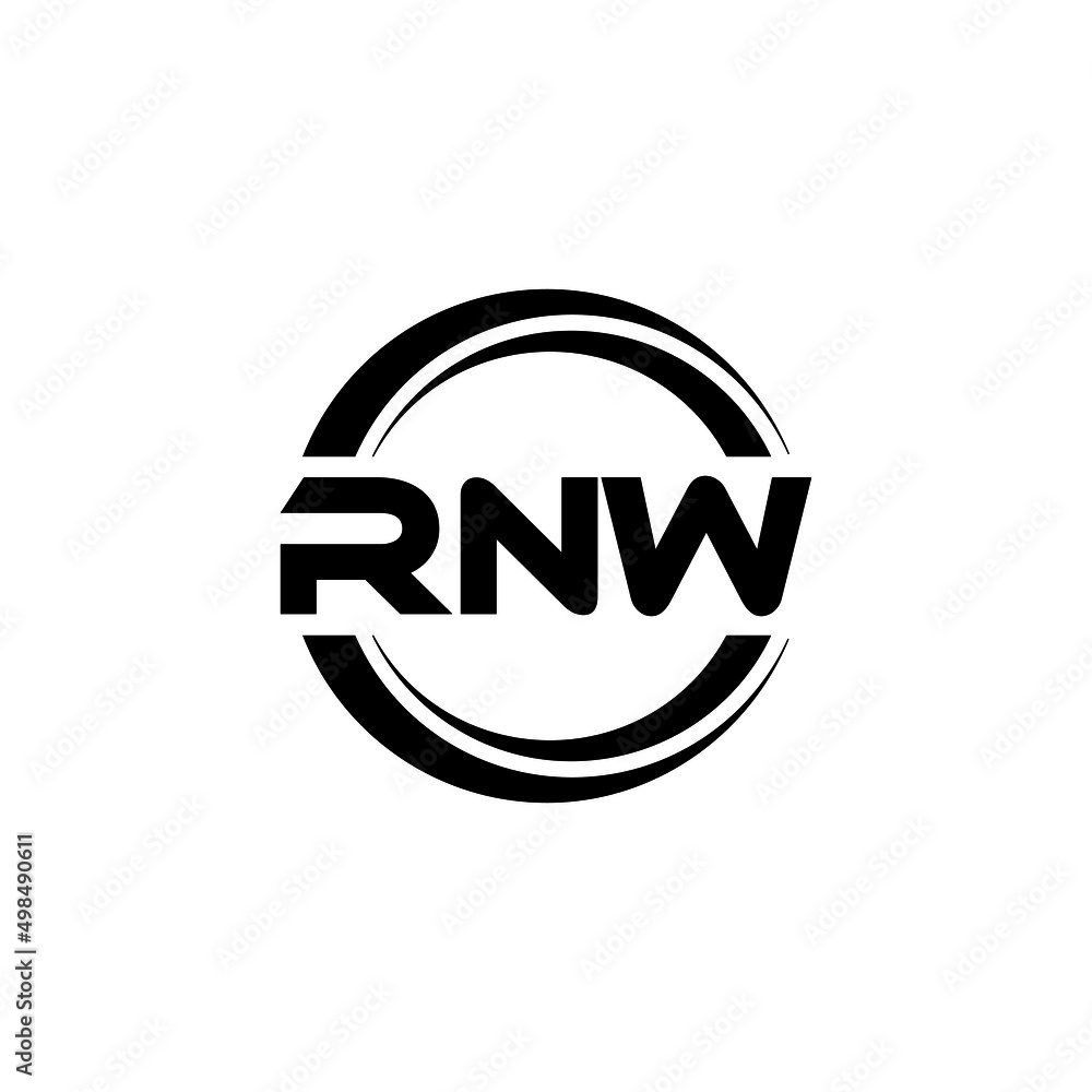 RNW letter logo design with white background in illustrator, vector logo modern alphabet font overlap style. calligraphy designs for logo, Poster, Invitation, etc. RNW letter logo design with white background in illustrator, vector logo modern alphabet font overlap style. calligraphy designs for logo, Poster, Invitation, etc.