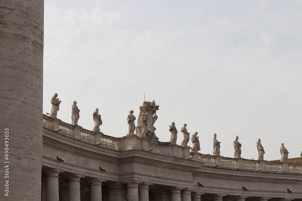 Rome, St. Peter's Square, Piazza San Pietro