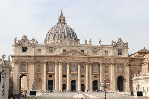 Rome, St. Peter's Square, Piazza San Pietro, Saint Peters Basilica