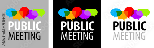 Public meeting