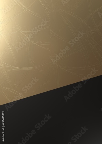 黒とゴールドの和モダンの背景素材