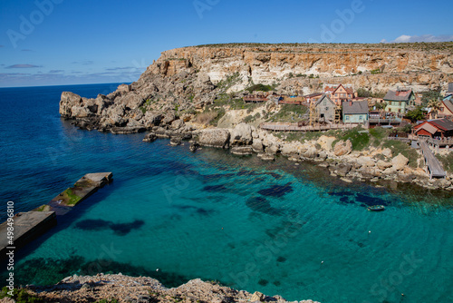 Popeye Village - movie set, Malta, Gozo © katarzynapracuch